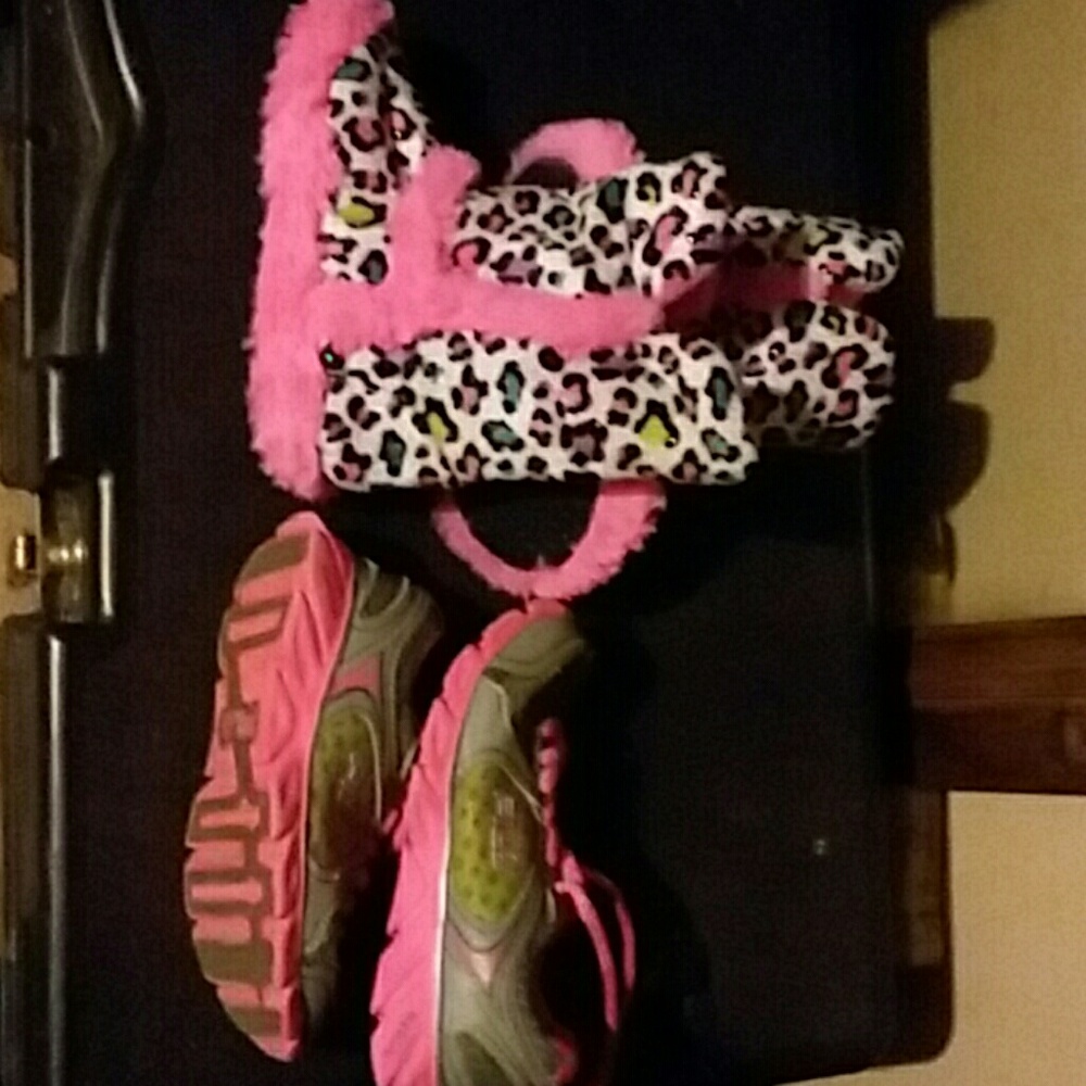Two pairs of little girls size 11 and a half